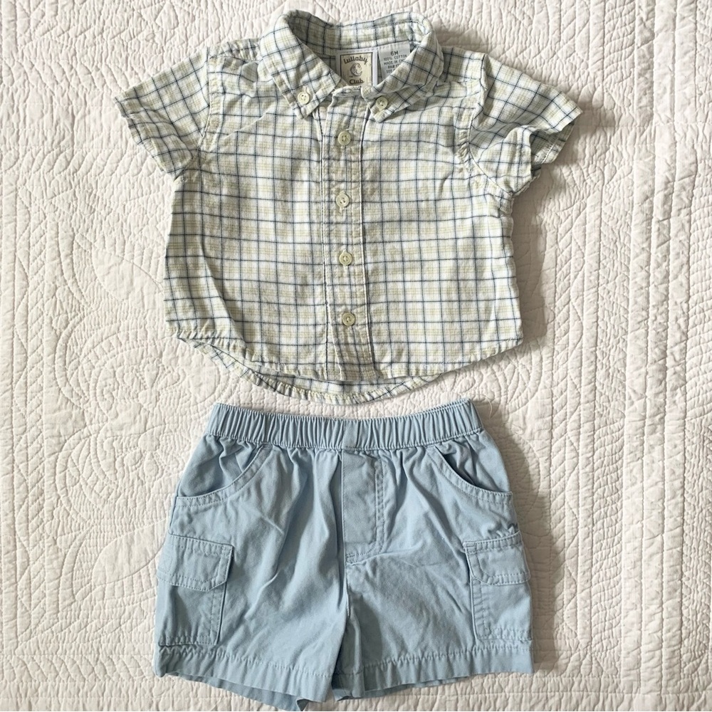 Lullaby Club Shirt And Shorts 3-6 Months